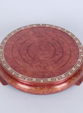 木底座木底座大可中小3个型号芦花瓶用2葫色可高选通用底座大气端