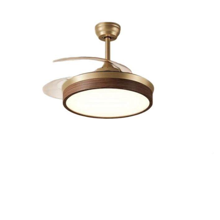 982古复中式餐厅客吊灯卧室隐形风扇厅静音胡桃木新中灯式护眼智,淘宝优惠券,粉丝福利购,淘宝优惠卷