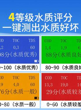 高档林上TDS多功能水检测笔高精度家用水净水器用质自来水质饮检