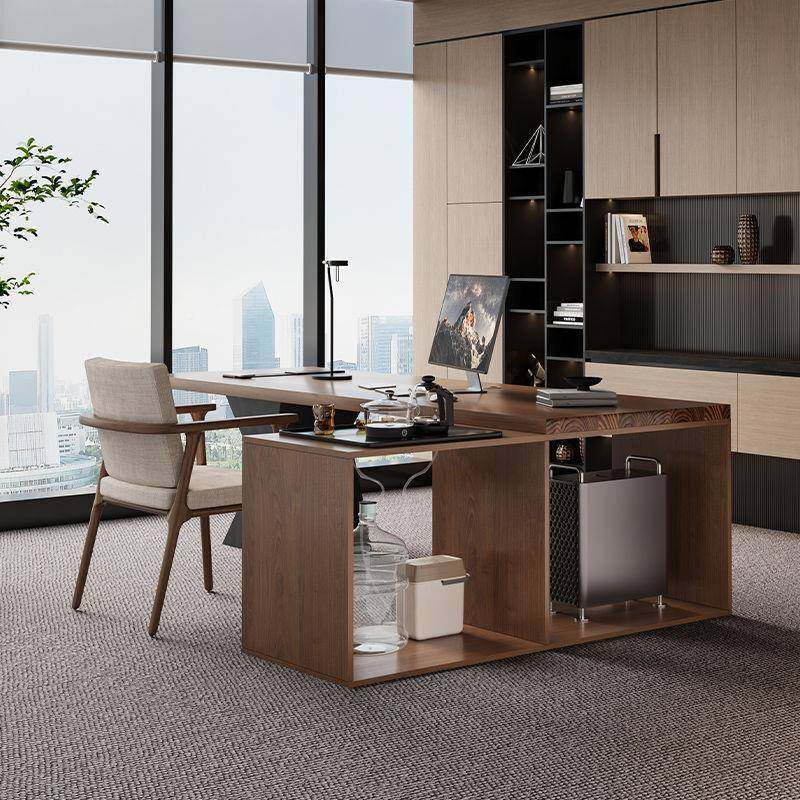 实木办公脑桌茶桌一两用大班台见详情公室体老板书桌电轻奢感新办,淘宝优惠券,粉丝福利购,淘宝优惠卷