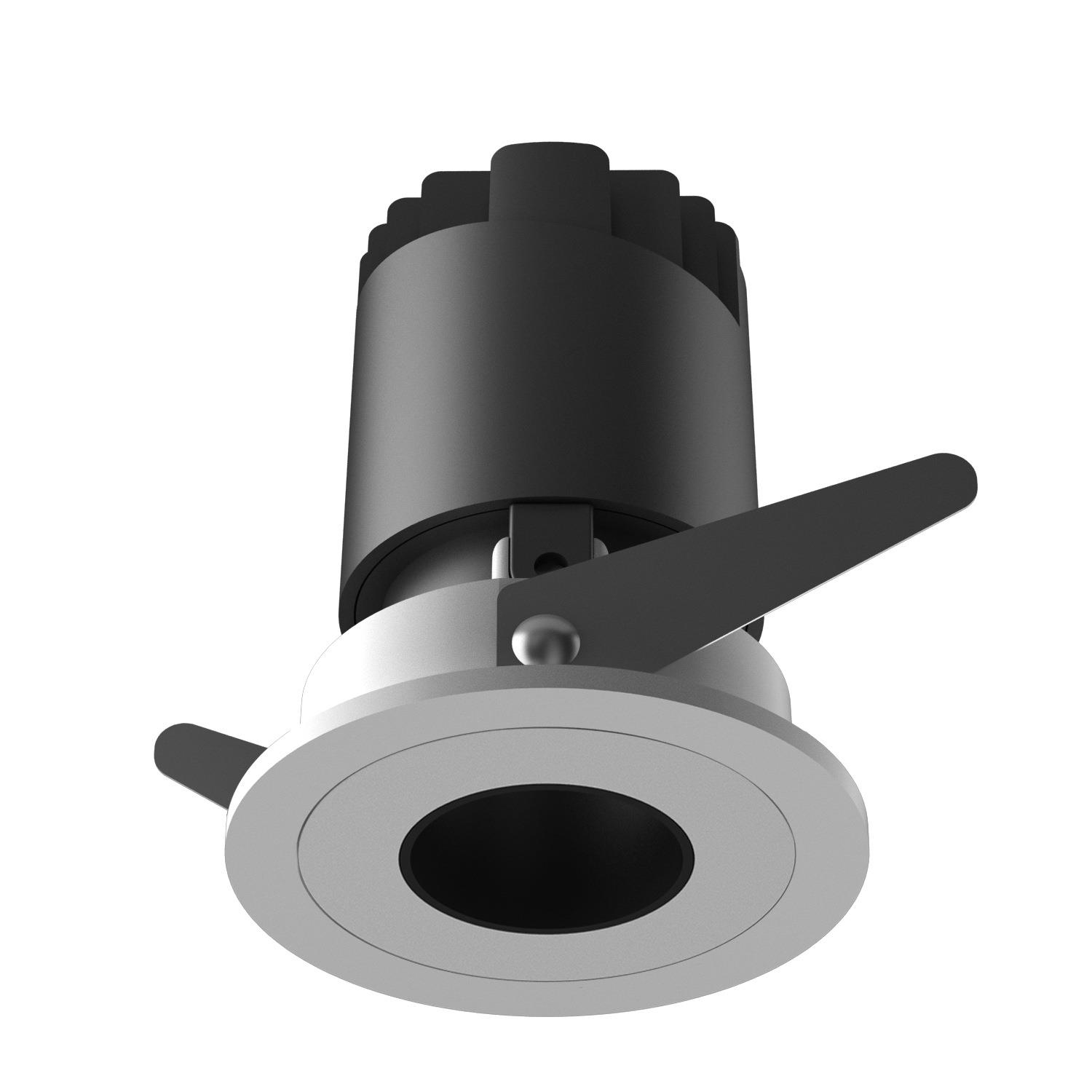 Embedded hotel wall washing spotlight led ceiling light anti-glare engineering small spotlight high display adjustable angle cob downlight