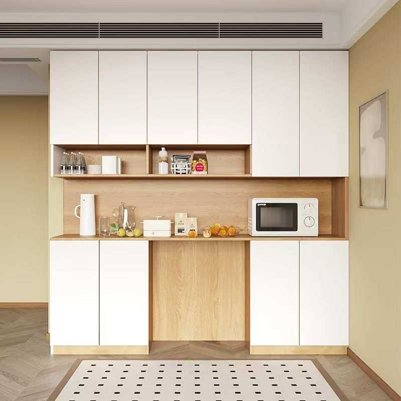 实木餐边柜一体靠墙餐厅高级感储物柜现代简约客厅酒柜饭厅高柜子,淘宝优惠券,粉丝福利购,淘宝优惠卷