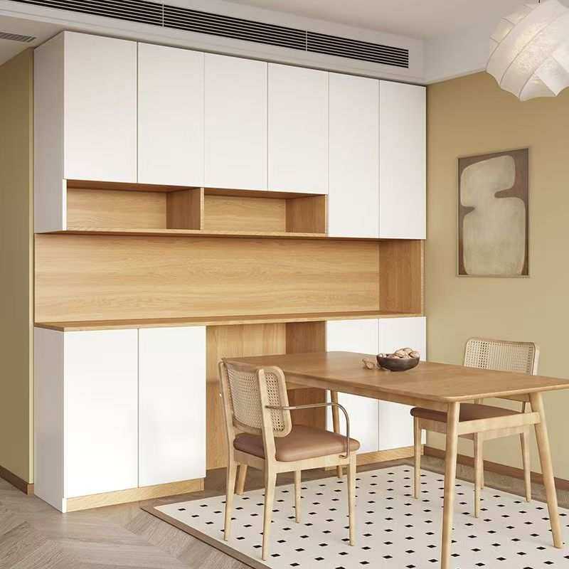 实木餐边柜一体靠墙餐厅高级感储物柜现代简约客厅酒柜饭厅高柜子,淘宝优惠券,粉丝福利购,淘宝优惠卷