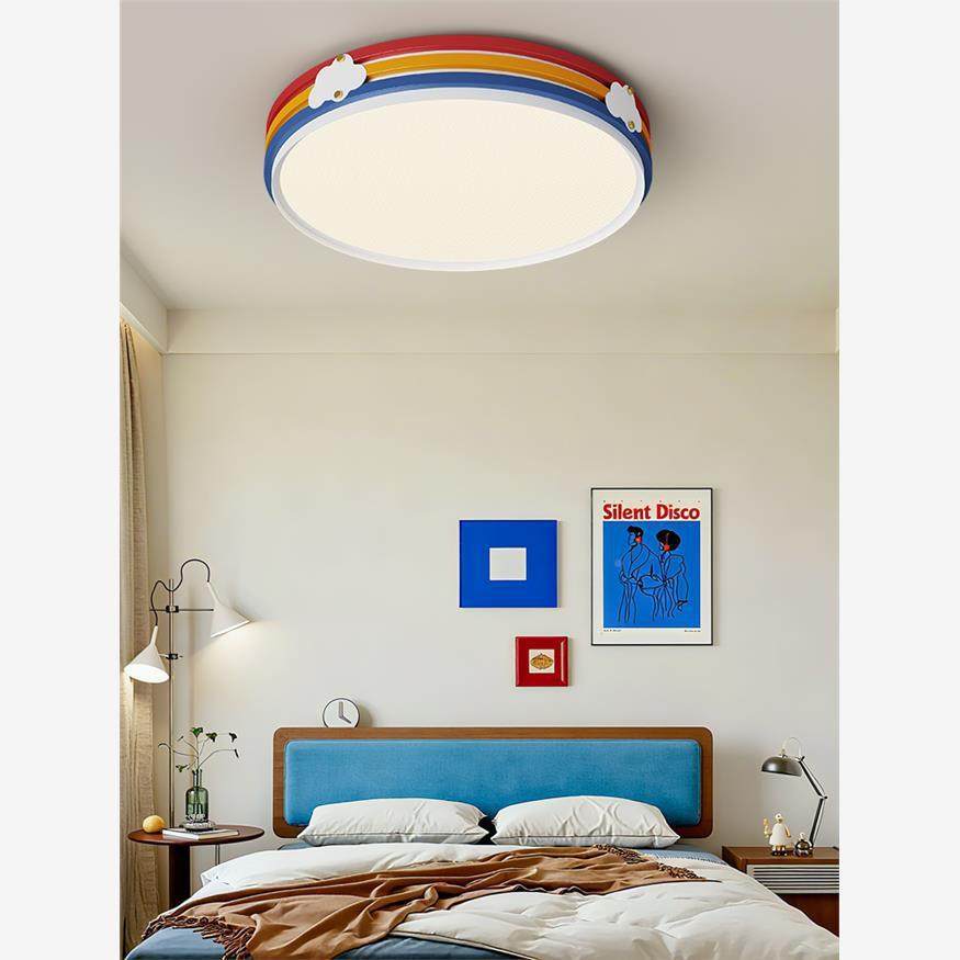 卧室吸房211灯顶创意儿童间灯男孩女孩儿园卡通全光幼谱护眼LED灯,淘宝优惠券,粉丝福利购,淘宝优惠卷