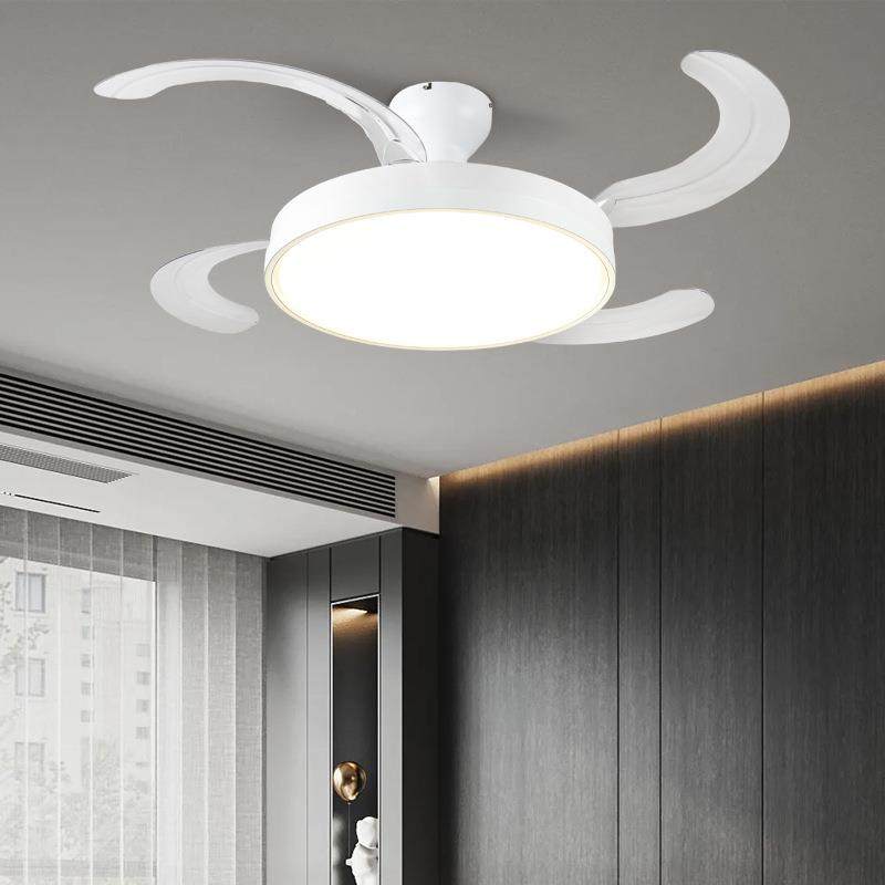 新款704吸山顶风扇灯现简约餐谱厅隐形代吊扇灯全光护眼卧室灯中,淘宝优惠券,粉丝福利购,淘宝优惠卷
