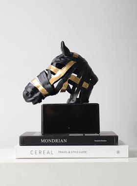 横成华创意装饰摆件创尔酒街牛非洲牛柜办公桌家饰BJ0222居装摆件