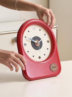 wozoom面屋准厅台式钟简TYOS371约装饰品玄关电视柜高端大座气客