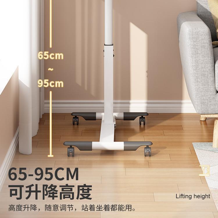 床边桌可移动床上电脑桌卧室桌子升降书桌家用笔记本学习折叠桌小 - 图1