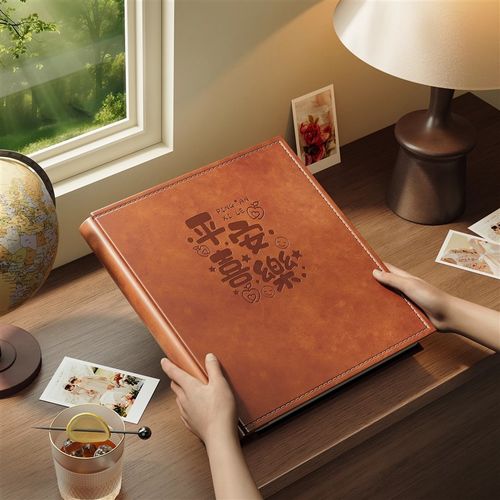皮面6寸横竖版大容量相册本5插页式家庭照片影集宝宝收纳纪念册 - 图1
