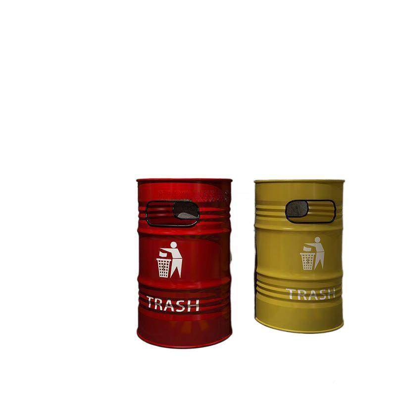 创QAH意铁桶垃圾桶工油业风大容美量式个性复古大外号公园箱商用,淘宝优惠券,粉丝福利购,淘宝优惠卷