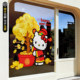 Spring Festival decoration HelloKitty electrostatic stickers