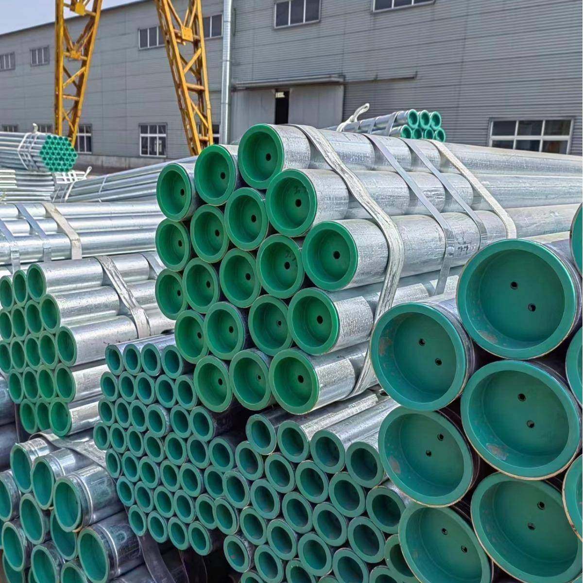 衬塑复合合钢管现货水利360工程入式大5口径嵌dn2内衬塑复管 - 图2