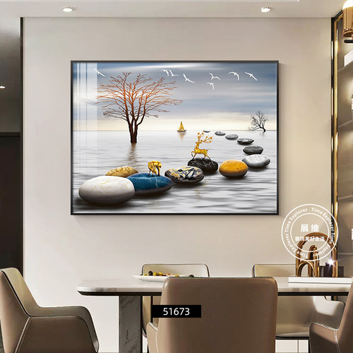 餐厅挂画现代轻奢2026新款饭厅挂画高级感简约墙壁装饰画高端 - 图2