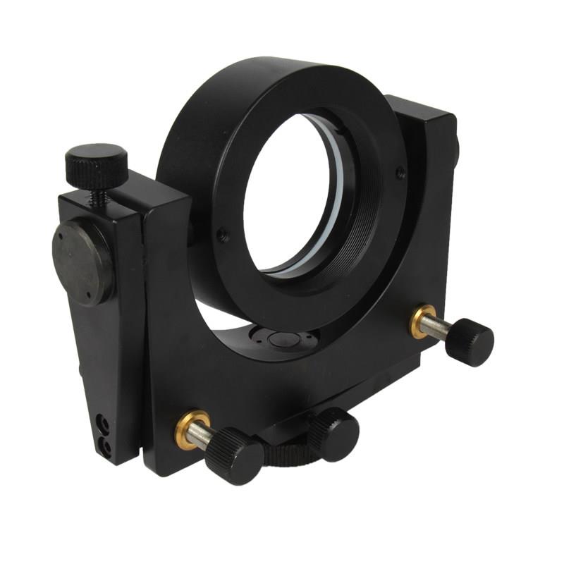 Two-dimensional adjustment frame optical lens tilt fixed optical bench rotating lens frame platform reflective spectroscope frame
