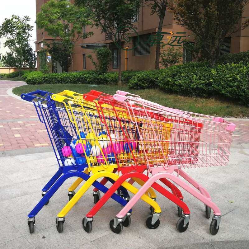 超市购物车 粉色小推车 网红拍照手推车商超便利店购物车,淘宝优惠券,粉丝福利购,淘宝优惠卷