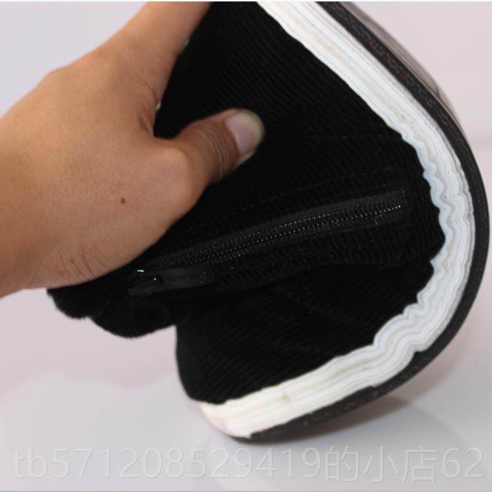 新款冬保暖加绒厚防滑中老年人鞋千层底手内工爸布鞋爸室老式棉鞋,淘宝优惠券,粉丝福利购,淘宝优惠卷