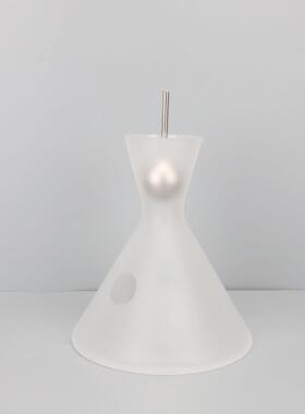 现代创意玻璃磨砂冰山壶样板房电视柜卧室书房客厅电视柜桌面饰品