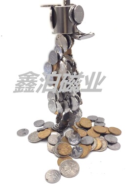超大钕铷圆形强力磁铁吸铁石高强磁铁圆形50-60-80-100MM磁贴片