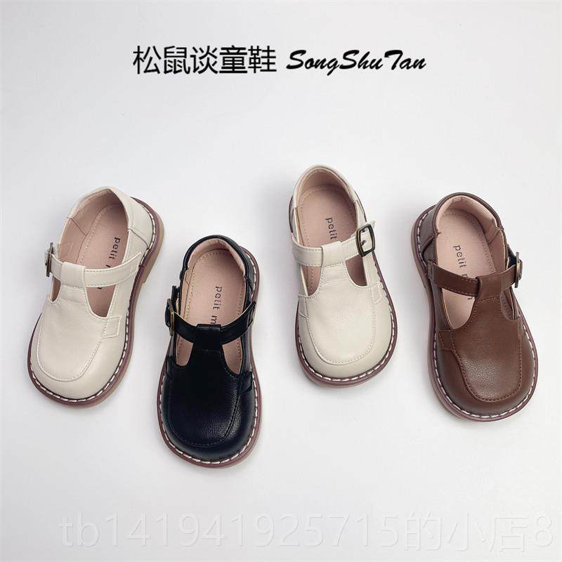 正品服真牛皮儿童皮鞋男童黑滑色覆古女单鞋白童色公主演出鞋礼防,淘宝优惠券,粉丝福利购,淘宝优惠卷