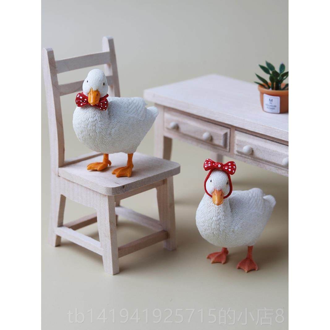 正品莫属模愈型 彷真尔鸭柯公仔彷真迷你鸭子摆手件治系小动物办,淘宝优惠券,粉丝福利购,淘宝优惠卷