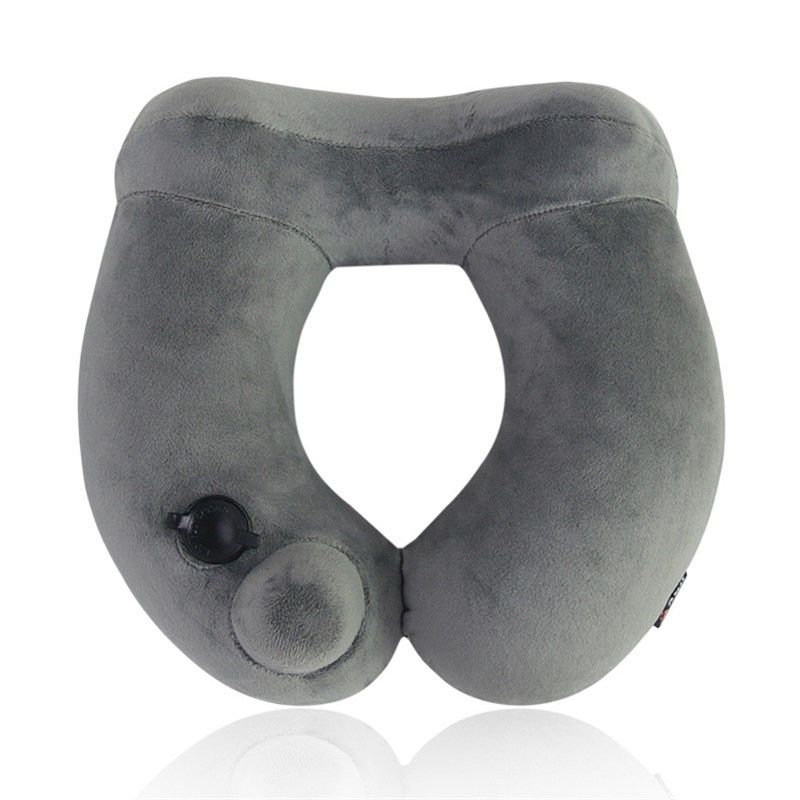 充气u型枕u形便携靠枕脖子按压式旅行护颈坐飞机火车硬座睡觉神器,淘宝优惠券,粉丝福利购,淘宝优惠卷