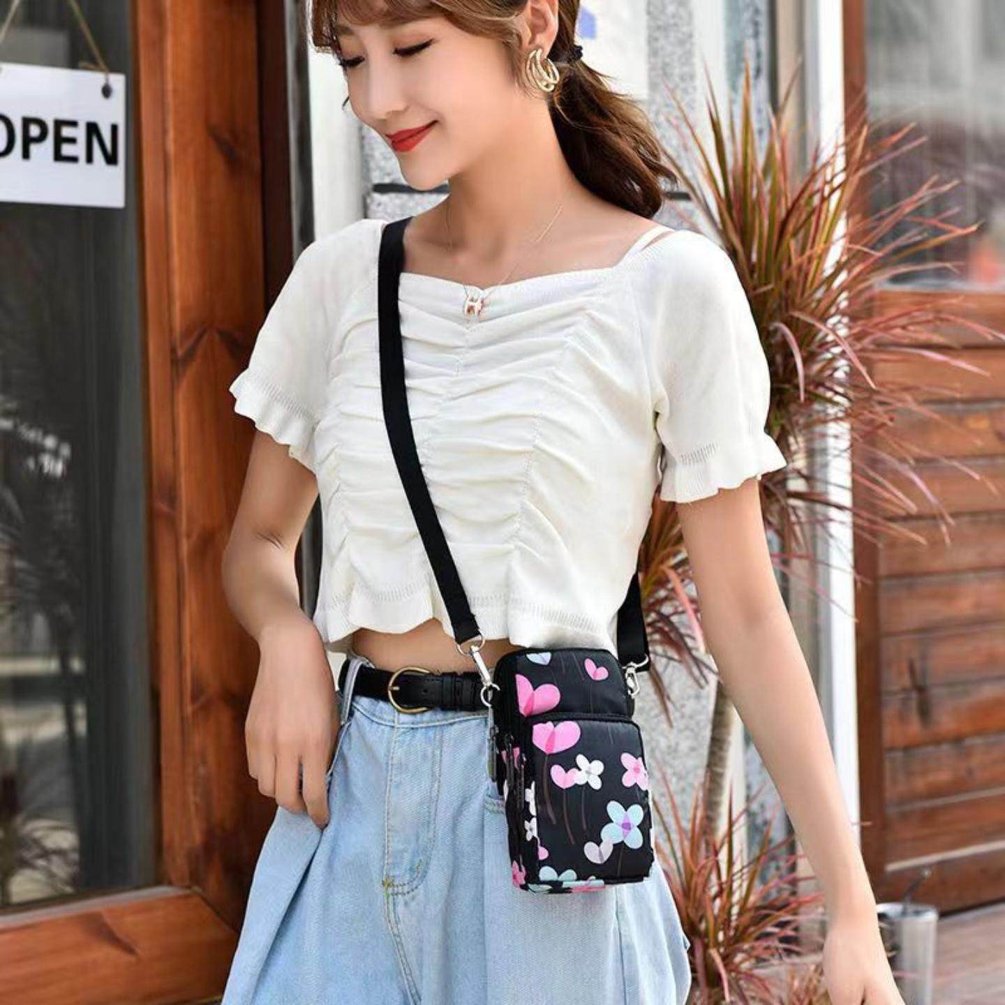 斜挎手机包女士零钱包跑步运动手腕包挂脖手机袋实用轻便升级,淘宝优惠券,粉丝福利购,淘宝优惠卷