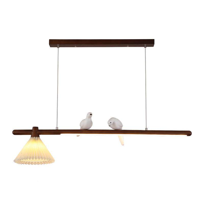 中餐厅吊灯美式复古桃木色古桌饭厅灯具创意407小胡鸟日式吧台餐,淘宝优惠券,粉丝福利购,淘宝优惠卷