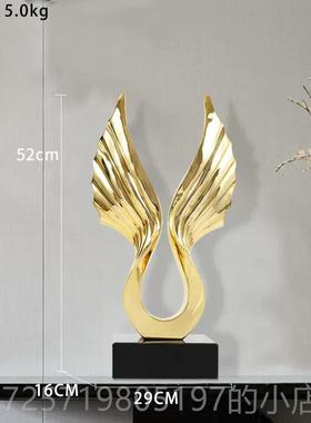 新款现办客代轻奢大展视宏图摆件厅玄关电酒柜公室高级感档家居装