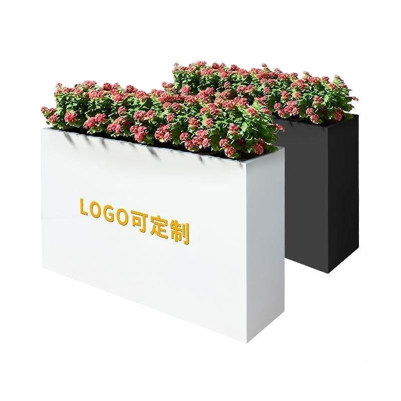 外锈钢花箱定户作露台商业广场隔断种植箱不方形花厂家直供长坛铁,淘宝优惠券,粉丝福利购,淘宝优惠卷