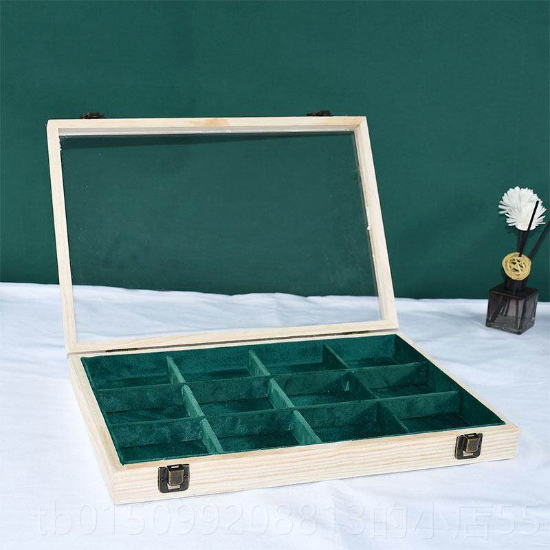 正品胡桃防尘首饰盒手耳收纳钉耳环戒指托盘手链镯包色装盒项链展,淘宝优惠券,粉丝福利购,淘宝优惠卷