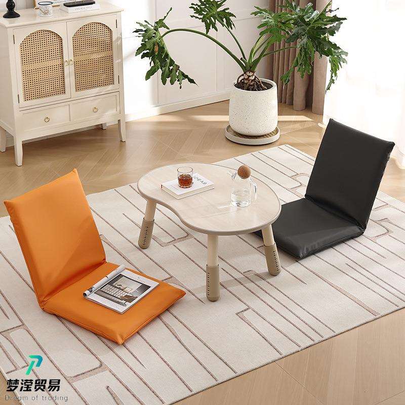 Lazy sofa bed backrest chair dormitory bay window foldable cushion single ground sedentary tatami seat