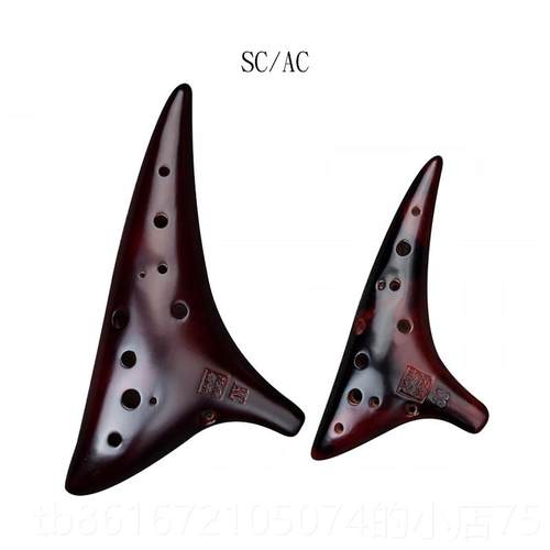 高档子韵陶笛1西2孔SC调初学入门小众乐专器可携式小型业龙女生自 - 图3