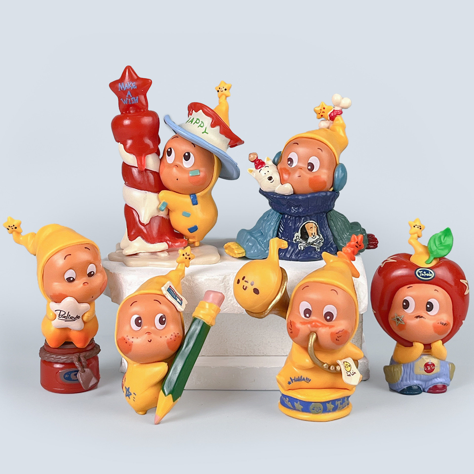 来自星星的礼物系列星星人盲盒手办卡通心可爱潮玩动漫摆件,淘宝优惠券,粉丝福利购,淘宝优惠卷