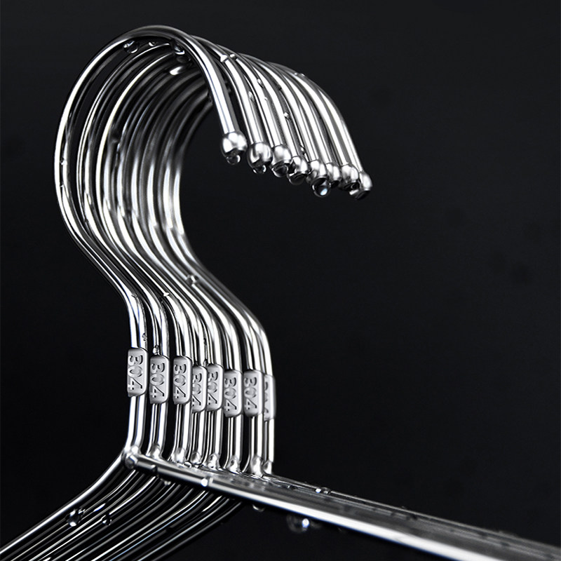 304不锈钢衣架阳台晒衣服架加粗加厚挂衣架子晾衣撑防风挂钩家用,淘宝优惠券,粉丝福利购,淘宝优惠卷