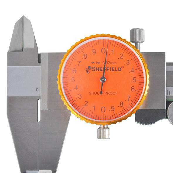 钢盾S071011表盘式游标卡尺150mm 200mm 带表卡尺,淘宝优惠券,粉丝福利购,淘宝优惠卷