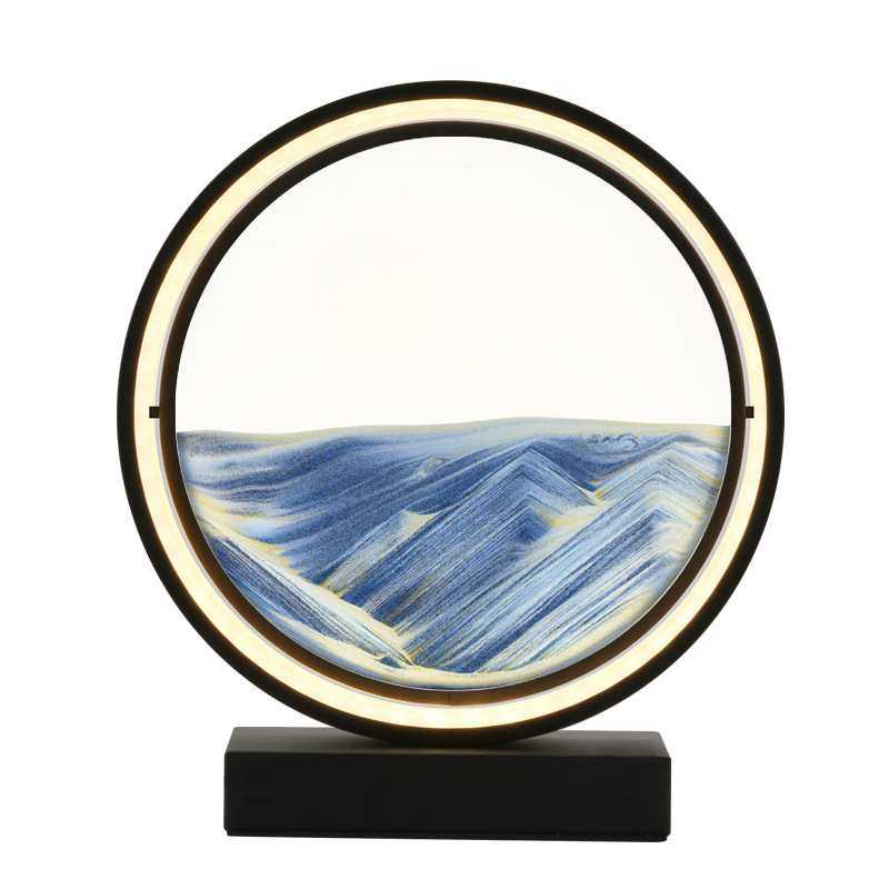 创意流沙台灯卧室床头灯金色时尚浪漫简约装饰氛围灯ins网红个性,淘宝优惠券,粉丝福利购,淘宝优惠卷