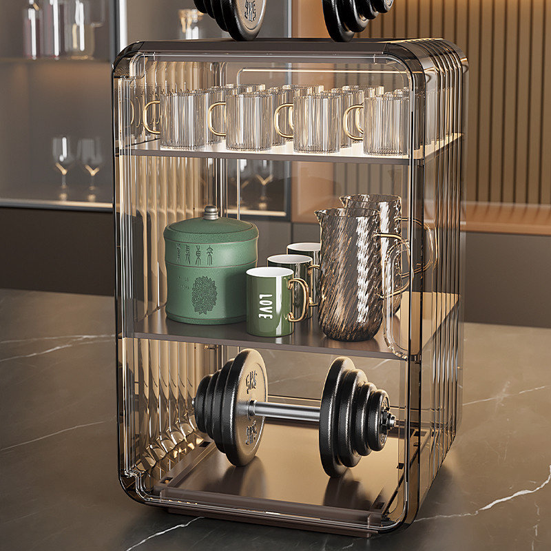 水杯托盘家用客厅茶几放茶具茶水杯子置物柜茶盘双层收纳盒茶杯架,淘宝优惠券,粉丝福利购,淘宝优惠卷