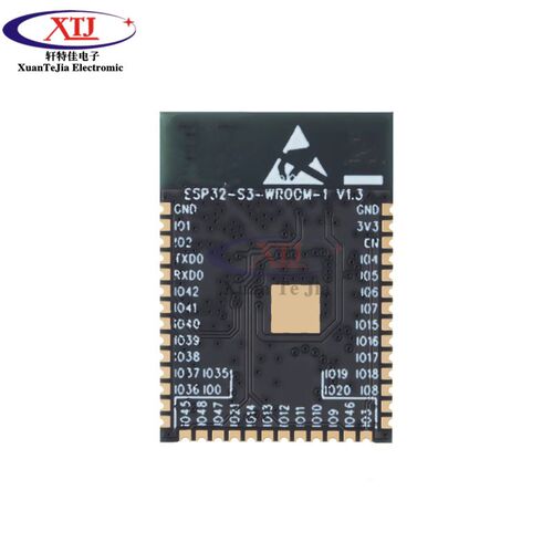 ESP32-S3-WROOM-1-N16R8/N8R2 WiFi+蓝牙5.0 8MB/16MB双核MCU模组 - 图3
