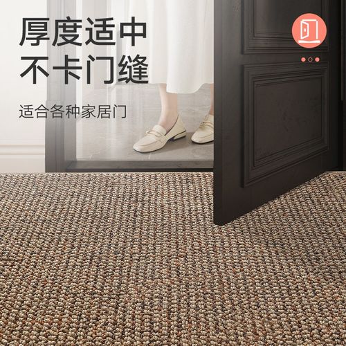 红色入户地垫家用耐脏户外门垫门口进门玄关地毯高级新款入门脚垫 - 图2