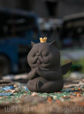 正品喵小木潮周边人物陶瓷品生日情新节人饰结婚生日礼品