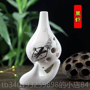 新款 zero陶笛6中音C调裂手纹初绘六孔孔AC陶笛学者乐器