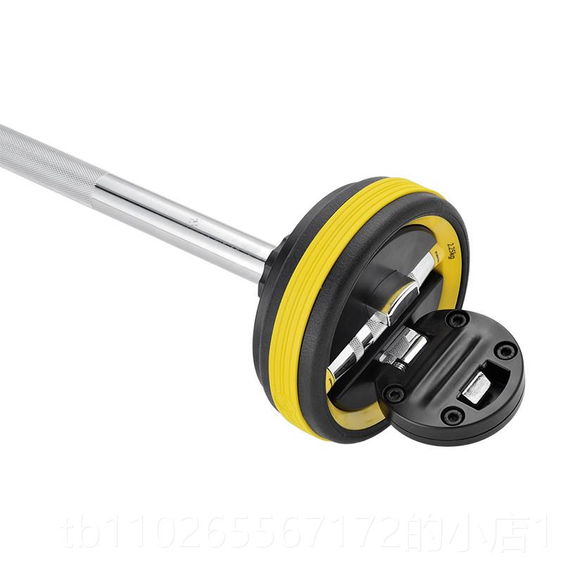 New American Nubells body dumbbell barbell straight pure steel special barbell bar home bar for fitness personal training gym fitness