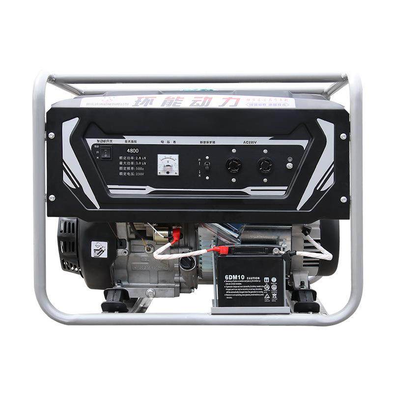 环能动力汽油发电机3KW手/电启动单相小型家用汽油发电机组220V,淘宝优惠券,粉丝福利购,淘宝优惠卷