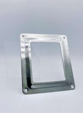 配电箱不锈钢观察框105*120电表观察窗仪表框电表框有机玻璃表框
