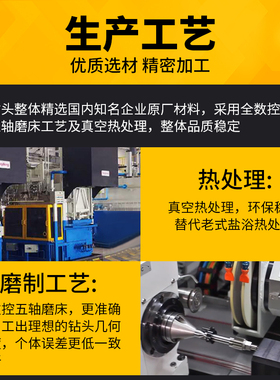 千鼎含钴加长麻花钻头 7 7.1 7.2 7.3 7.4 7.5 7.6 7.7 7.8 7.9MM