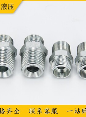 永华伊顿英制转公制液压卡套式锥密封外丝转换油管接头1CT-SP 1DT