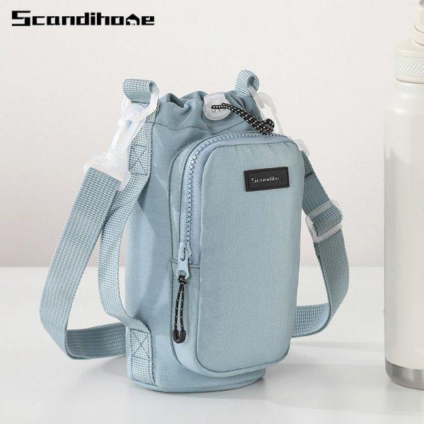 多功能水壶包斜挎手提饮料瓶户外旅行旅游便携水杯收纳袋保温杯套,淘宝优惠券,粉丝福利购,淘宝优惠卷