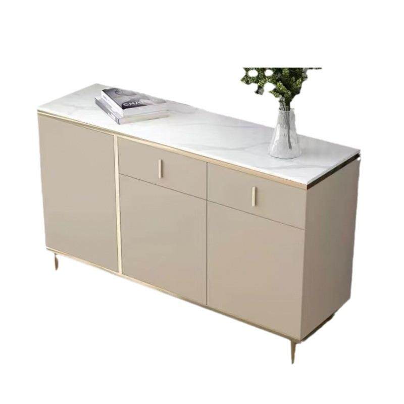 轻奢岩板餐边柜现代简约储物柜家用靠墙茶水柜沙发靠柜隔断收纳柜,淘宝优惠券,粉丝福利购,淘宝优惠卷