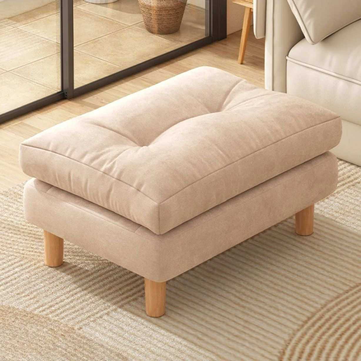 懒人沙发脚踏放脚凳子家用客厅沙发延长拼接放腿神器矮凳换鞋凳子,淘宝优惠券,粉丝福利购,淘宝优惠卷