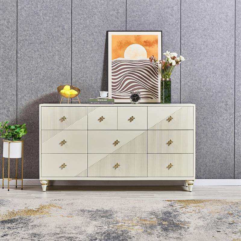 意式轻奢玄关斗柜收纳简约家具现代客厅卧室床尾电视柜实木抽屉柜,淘宝优惠券,粉丝福利购,淘宝优惠卷